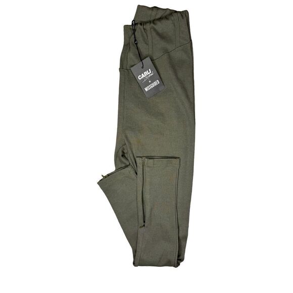 NWT MISSGUIDED x Carly Bybel Rib corset high waist legging size 8 - Picture 4 of 11